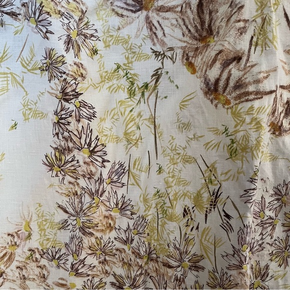 Zara linen nature summer dress - Picture 4 of 6